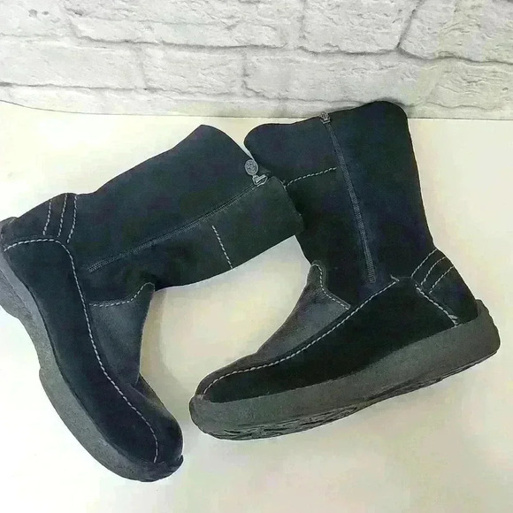 Pajar Genuine Shearling Lining Black Boots Sz 9 - Picture 15 of 15